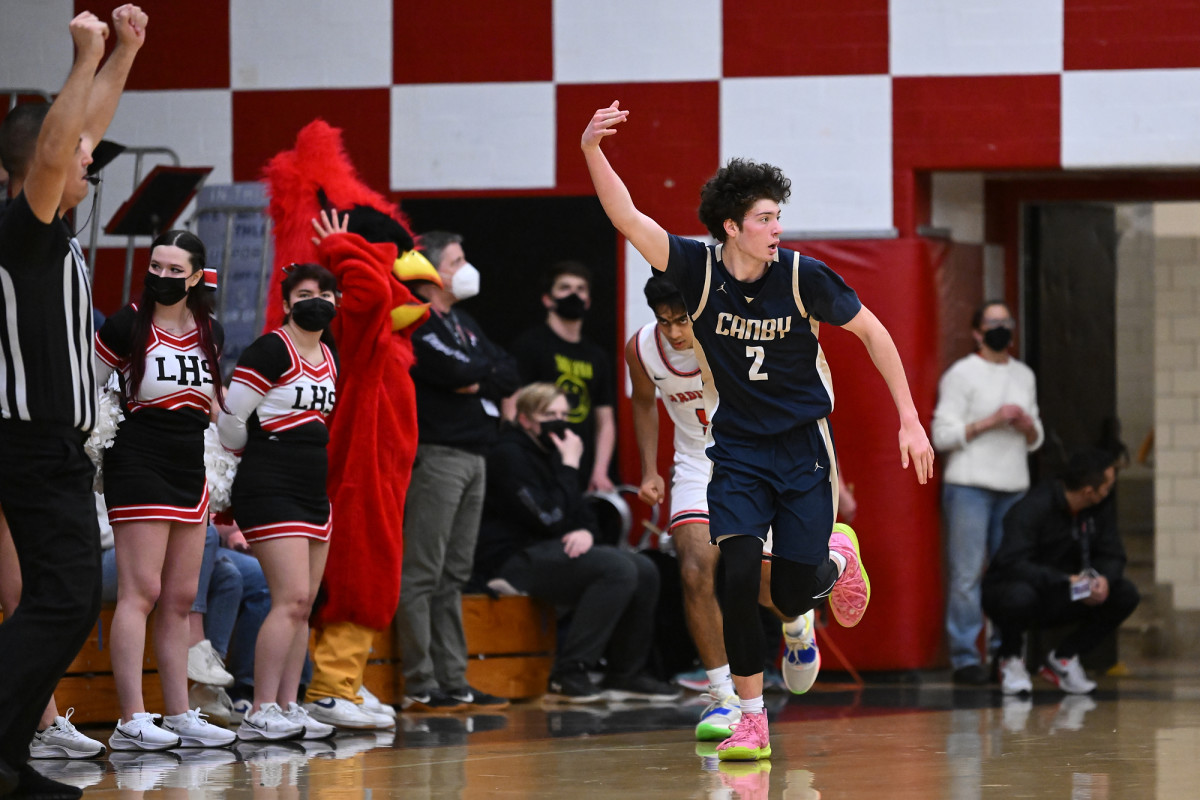 Lincoln Canby boys basketball Leon Neuschwander 17